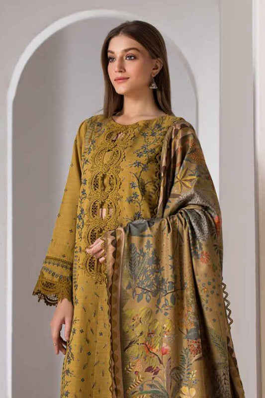 turbolight winter dress designs 2025 new-arrivals dhanak collection khaddar velvet online end year sale dhanak dress design