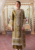 3 Piece Unstitched Heavy Embroidered Lawn Suit with Heavy Embroidered Chiffon Dupatta