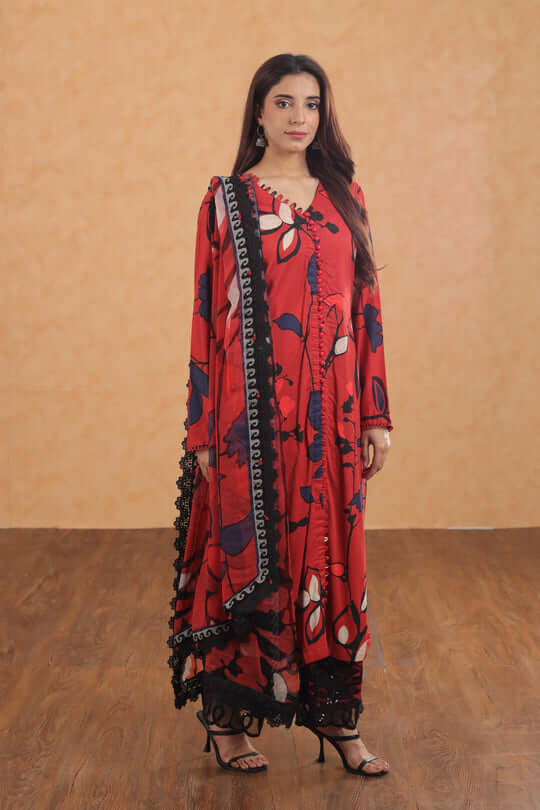 turbolight winter dress designs 2025 new-arrivals dhanak collection khaddar velvet online end year sale dhanak dress design