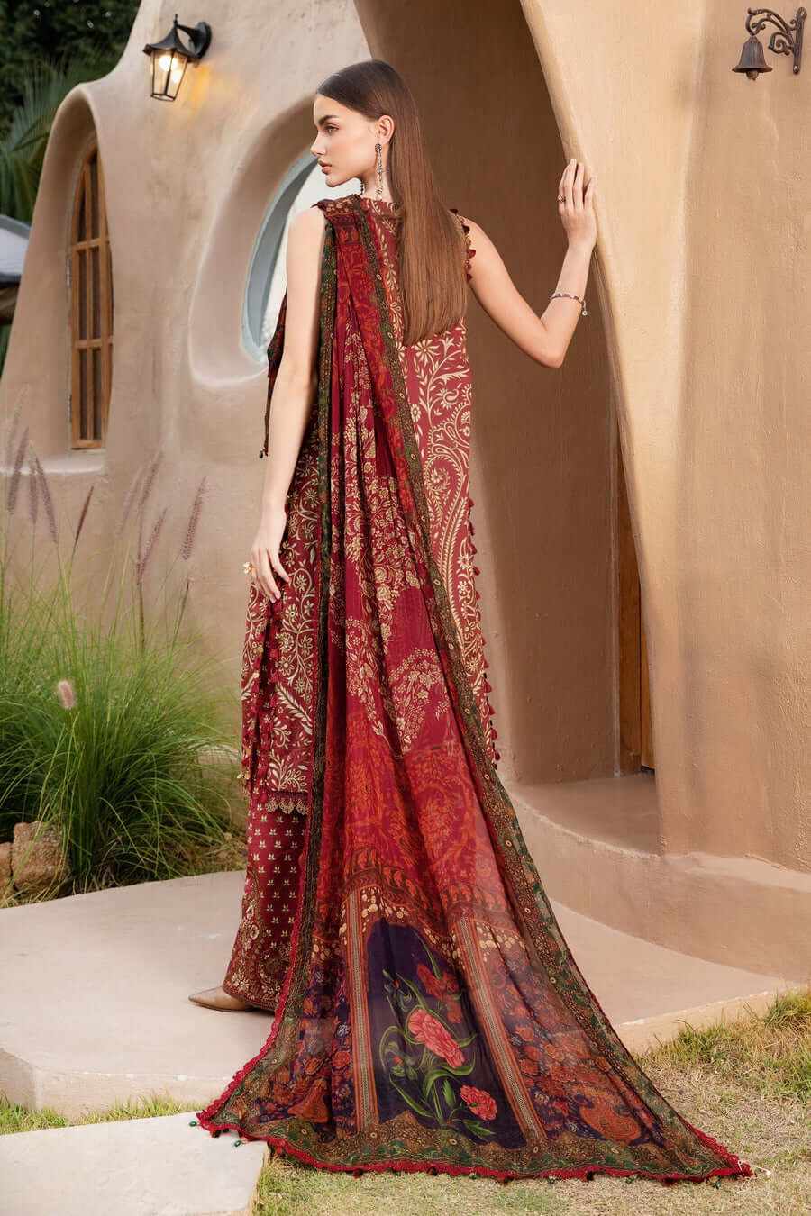 turbolight winter dress designs 2025 new-arrivals dhanak collection khaddar velvet online end year sale dhanak dress design