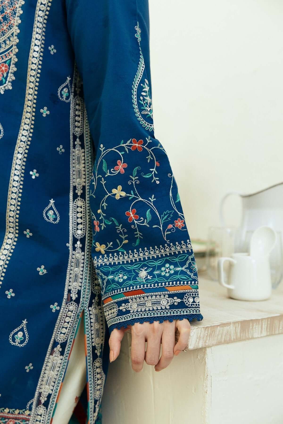 turbolight winter dress designs 2025 new-arrivals dhanak collection khaddar velvet online end year sale dhanak dress design