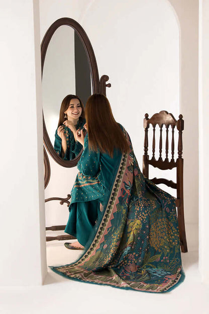 turbolight winter dress designs 2025 new-arrivals dhanak collection khaddar velvet online end year sale dhanak dress design