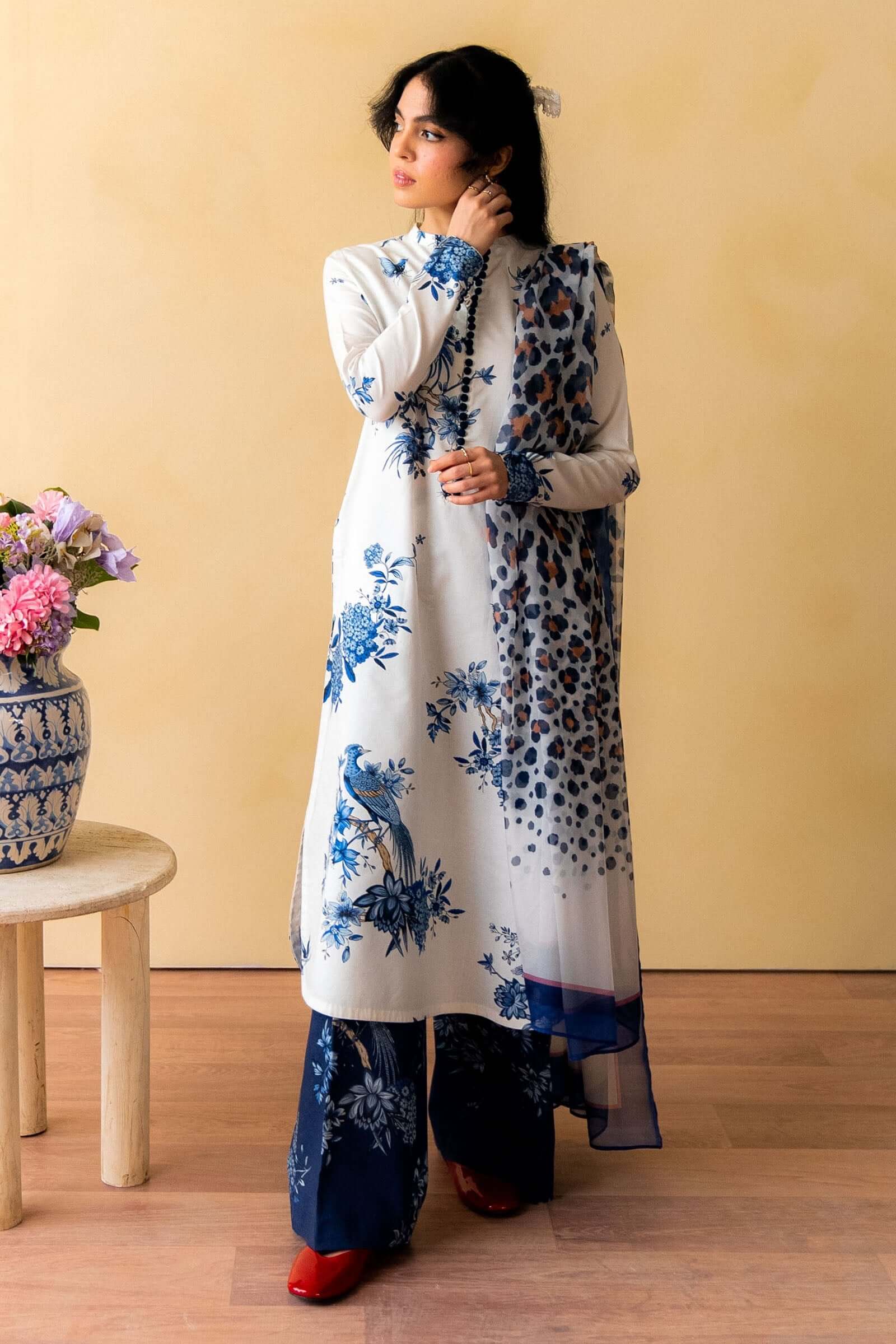 turbolight winter dress designs 2025 new-arrivals dhanak collection khaddar velvet online end year sale dhanak dress design