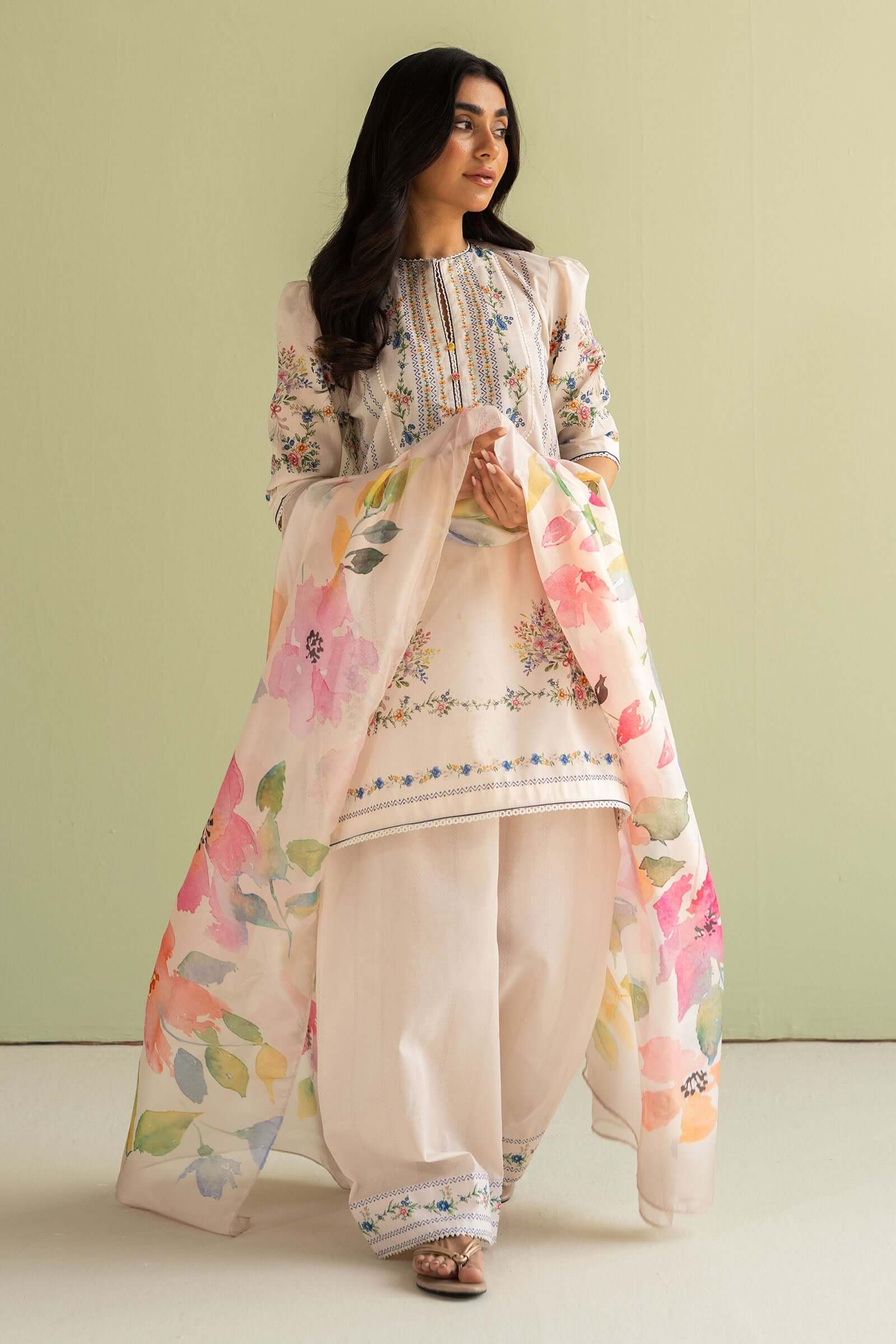 turbolight winter dress designs 2025 new-arrivals dhanak collection khaddar velvet online end year sale dhanak dress design