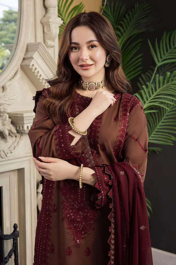 turbolight winter dress designs 2025 new-arrivals dhanak collection khaddar velvet online end year sale dhanak dress design