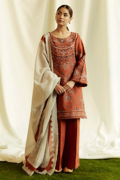 turbolight winter dress designs 2025 new-arrivals dhanak collection khaddar velvet online end year sale dhanak dress design