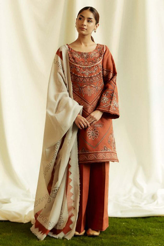 turbolight winter dress designs 2025 new-arrivals dhanak collection khaddar velvet online end year sale dhanak dress design