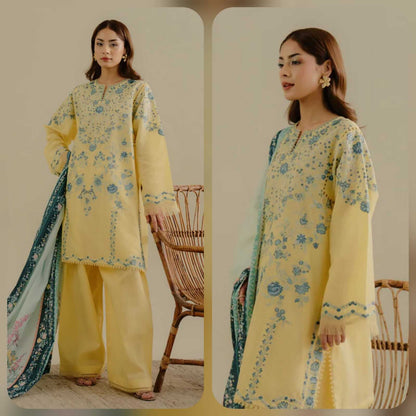 turbolight winter dress designs 2025 new-arrivals dhanak collection khaddar velvet online end year sale dhanak dress design