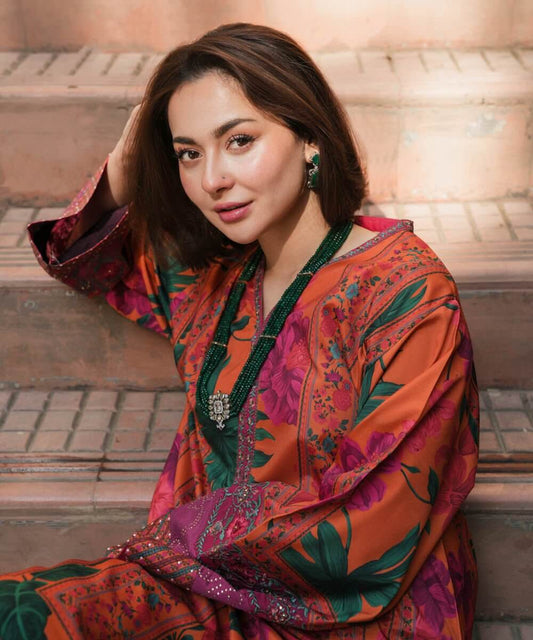 turbolight winter dress designs 2025 new-arrivals dhanak collection khaddar velvet online end year sale dhanak dress design